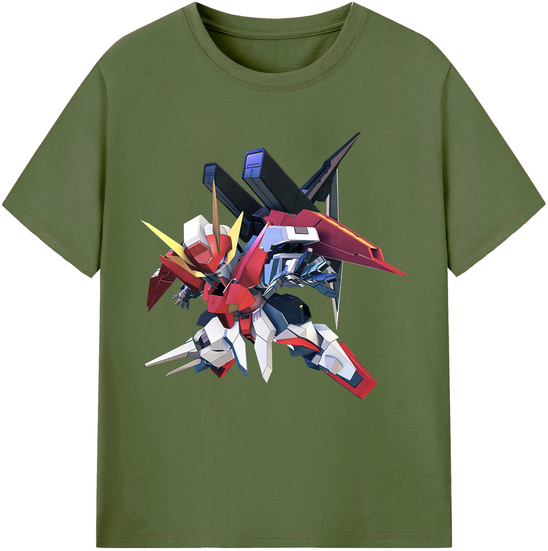 （画像用） 機動戦士ガンダム Mobile Suit Gundam 綿100％半袖Tシャツ（フロントプリント）